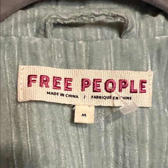 Free People Women's Double-Breasted Velvet Blazer - Picture 4 of 8